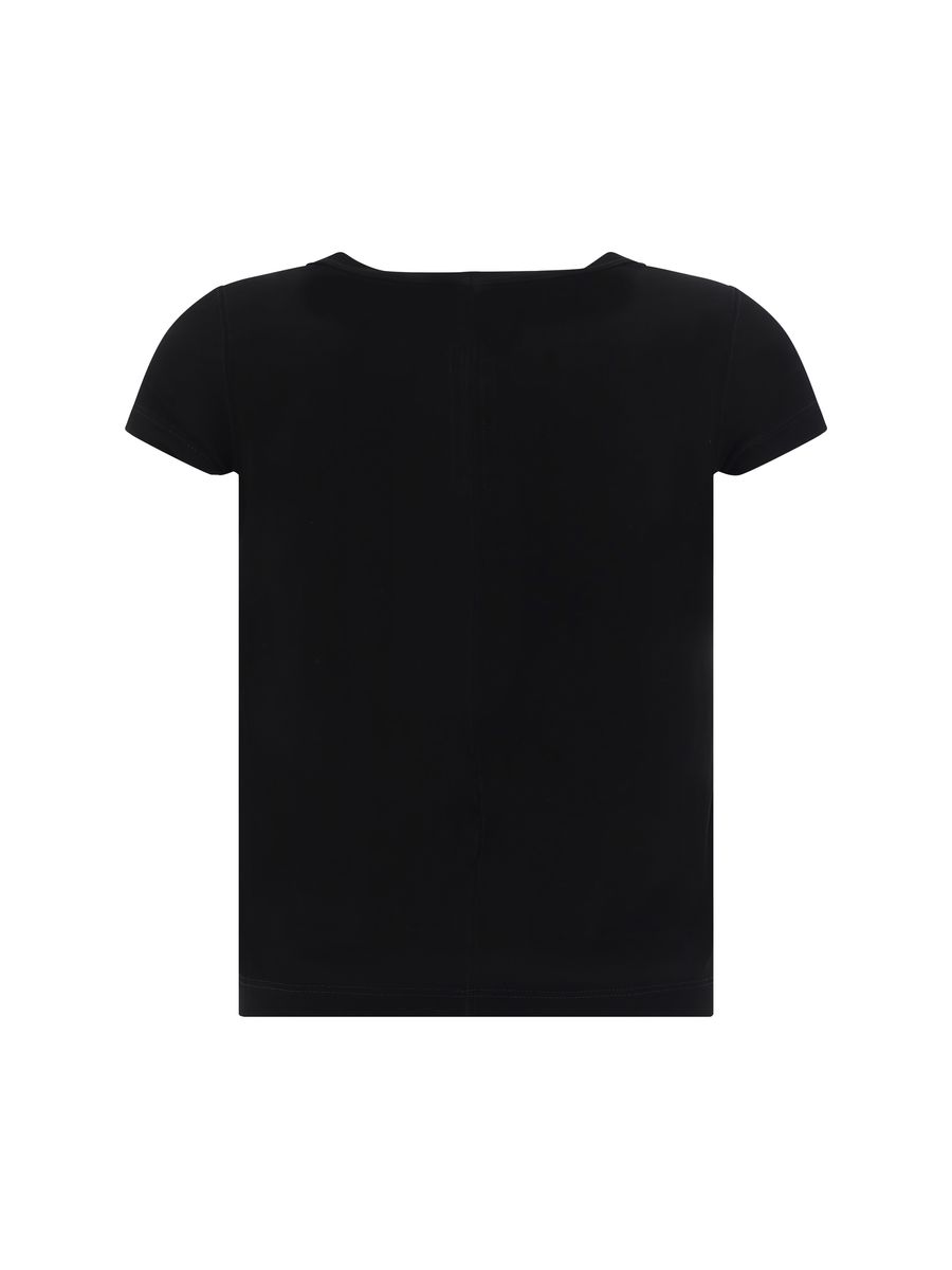 Shop Rick Owens T-shirts And Polos Black