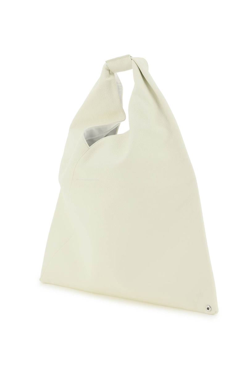 Shop Mm6 Maison Margiela Japanese Handbag In Bianco