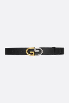 Shop Gucci Belts In Black