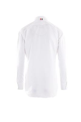 Shop Thom Browne Shirts In White