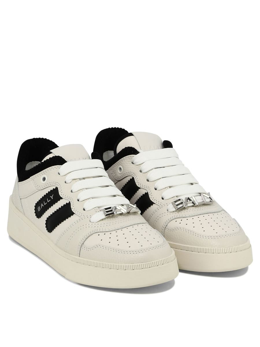 Shop Bally "royalty" Sneakers In White