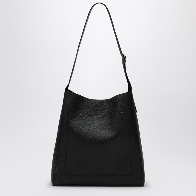 Shop The Row Blake Hobo Bag In Black