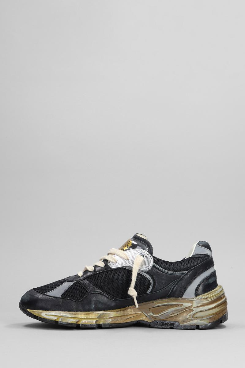 Shop Golden Goose Running Sneakers In Black