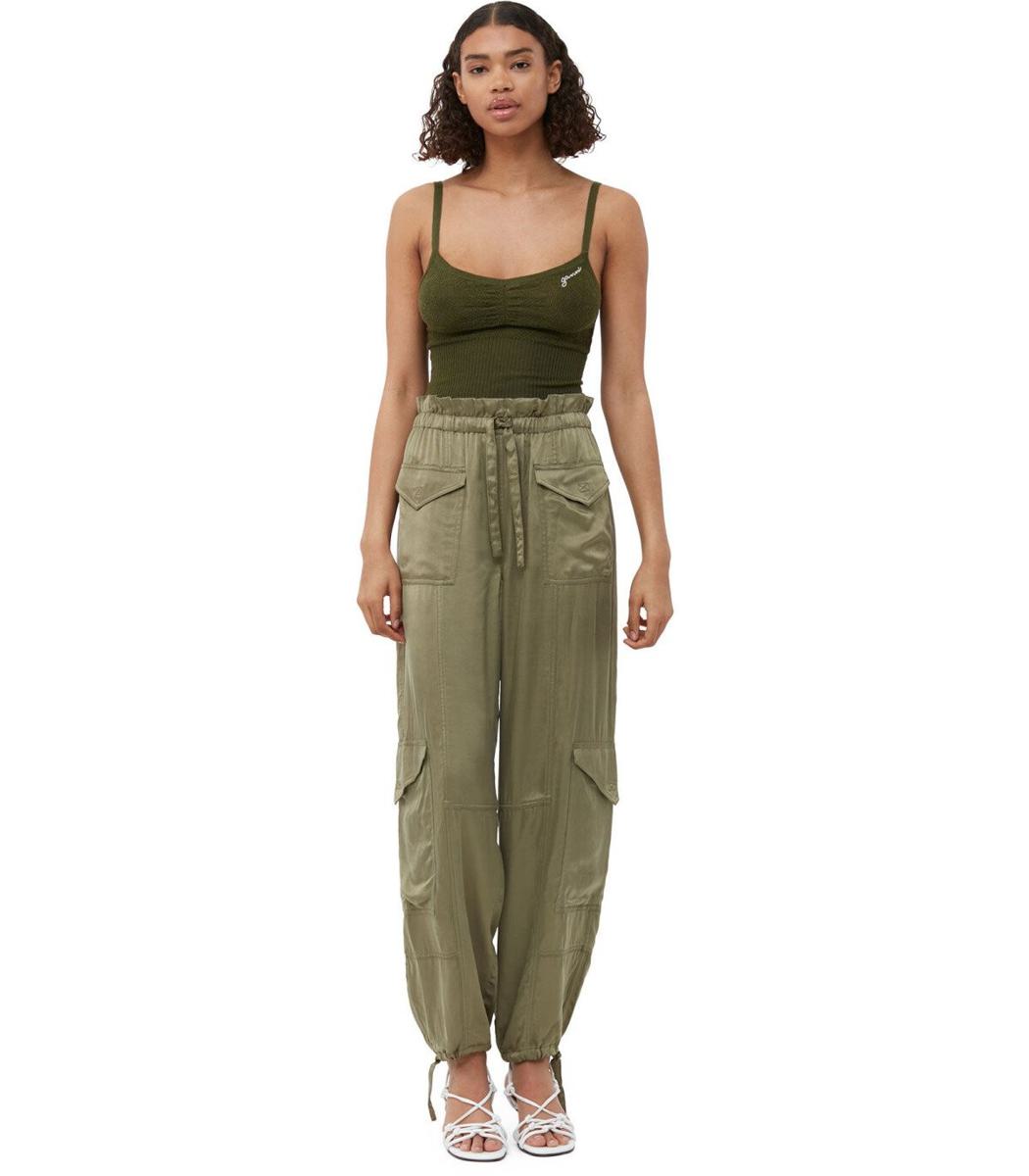 Shop Weekend Max Mara Revere Brown Check Trousers