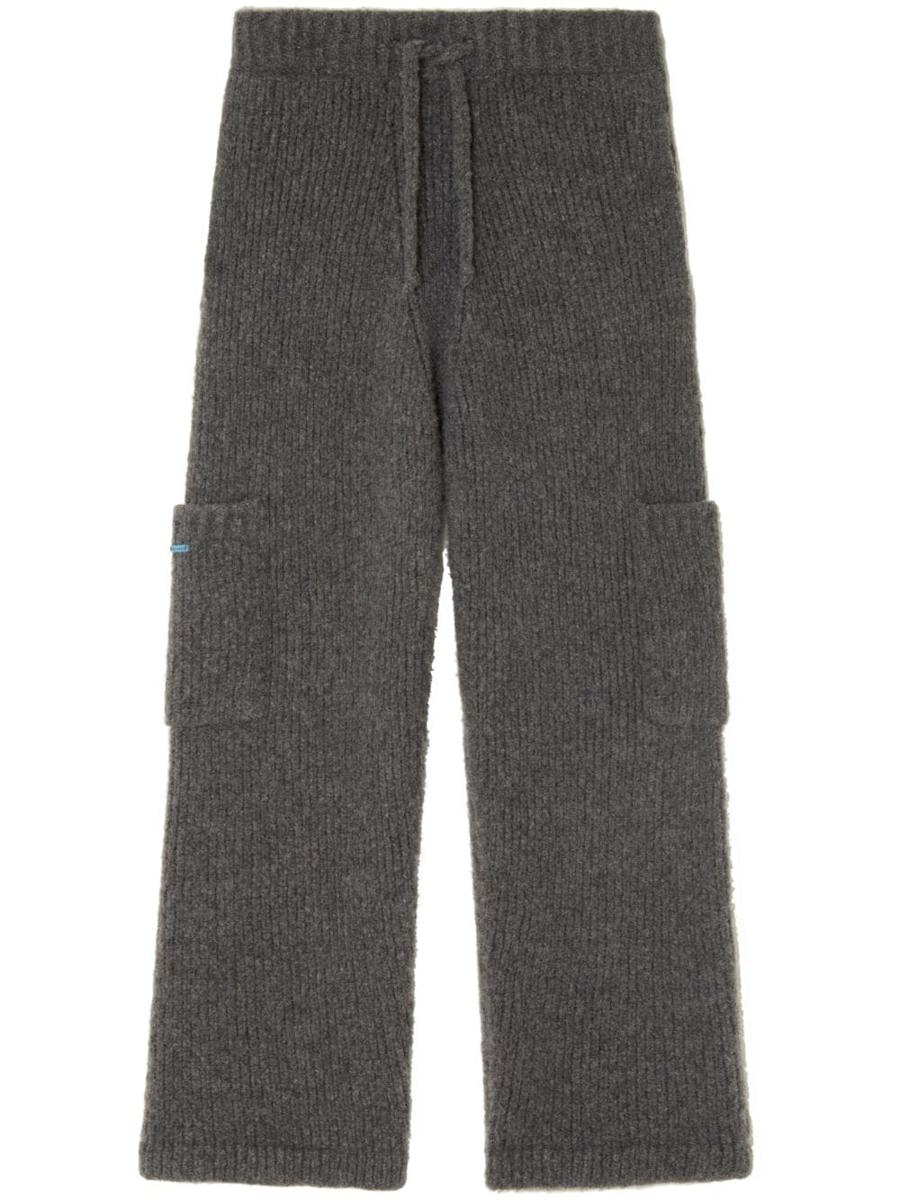 Shop Alanui Pants In Grey
