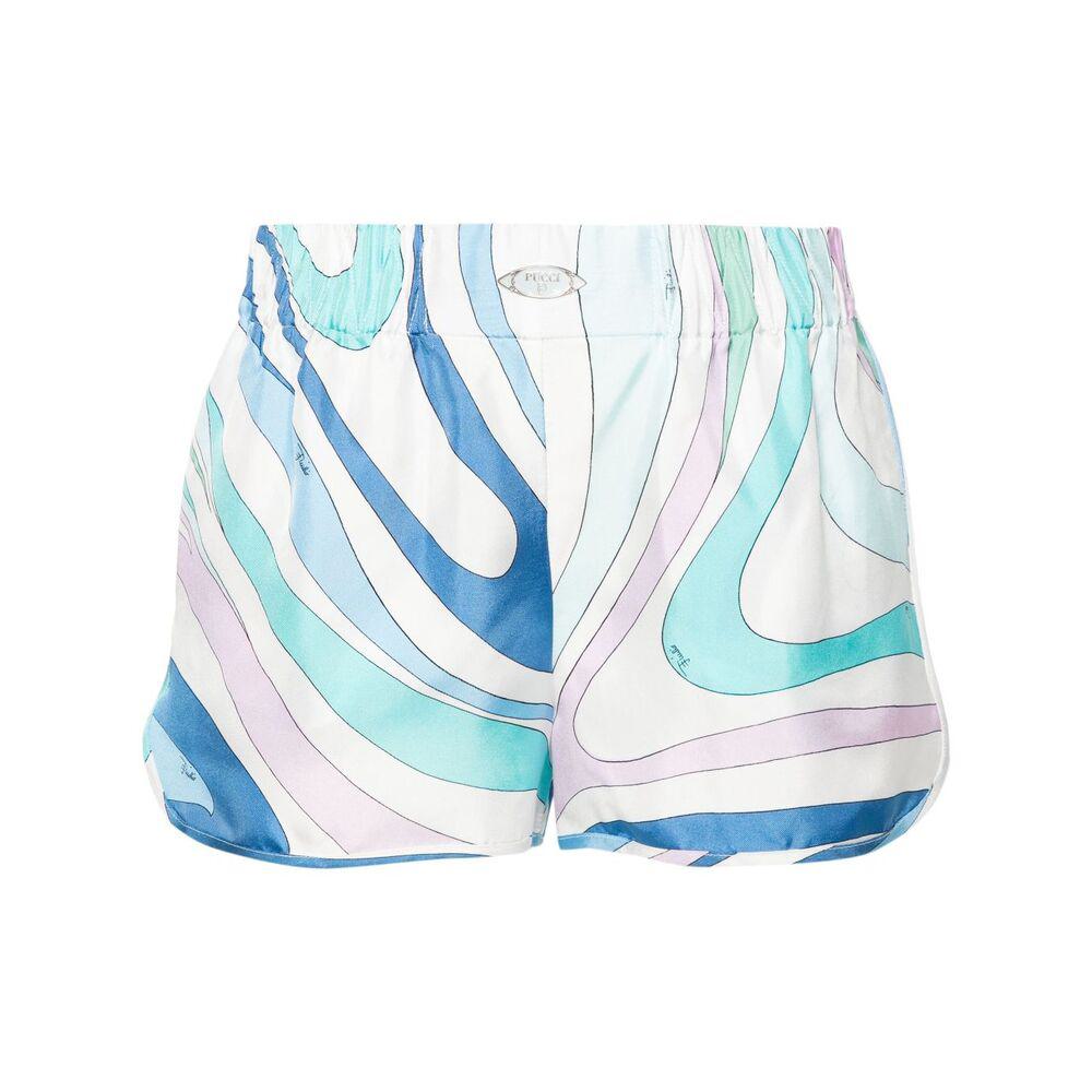 Pucci Shorts In Blue