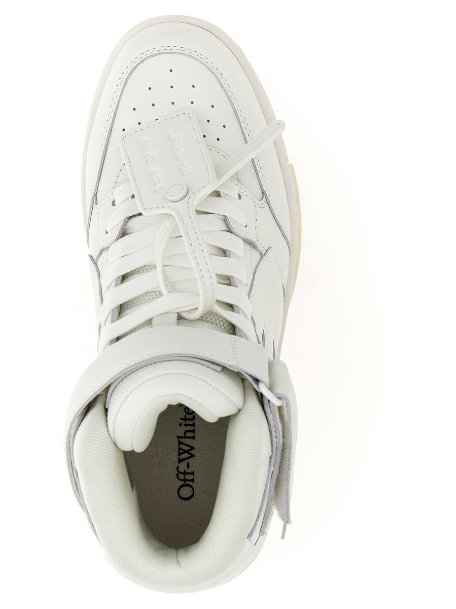 Shop Off-white 'out Of Office Mid Top Lea' Sneakers