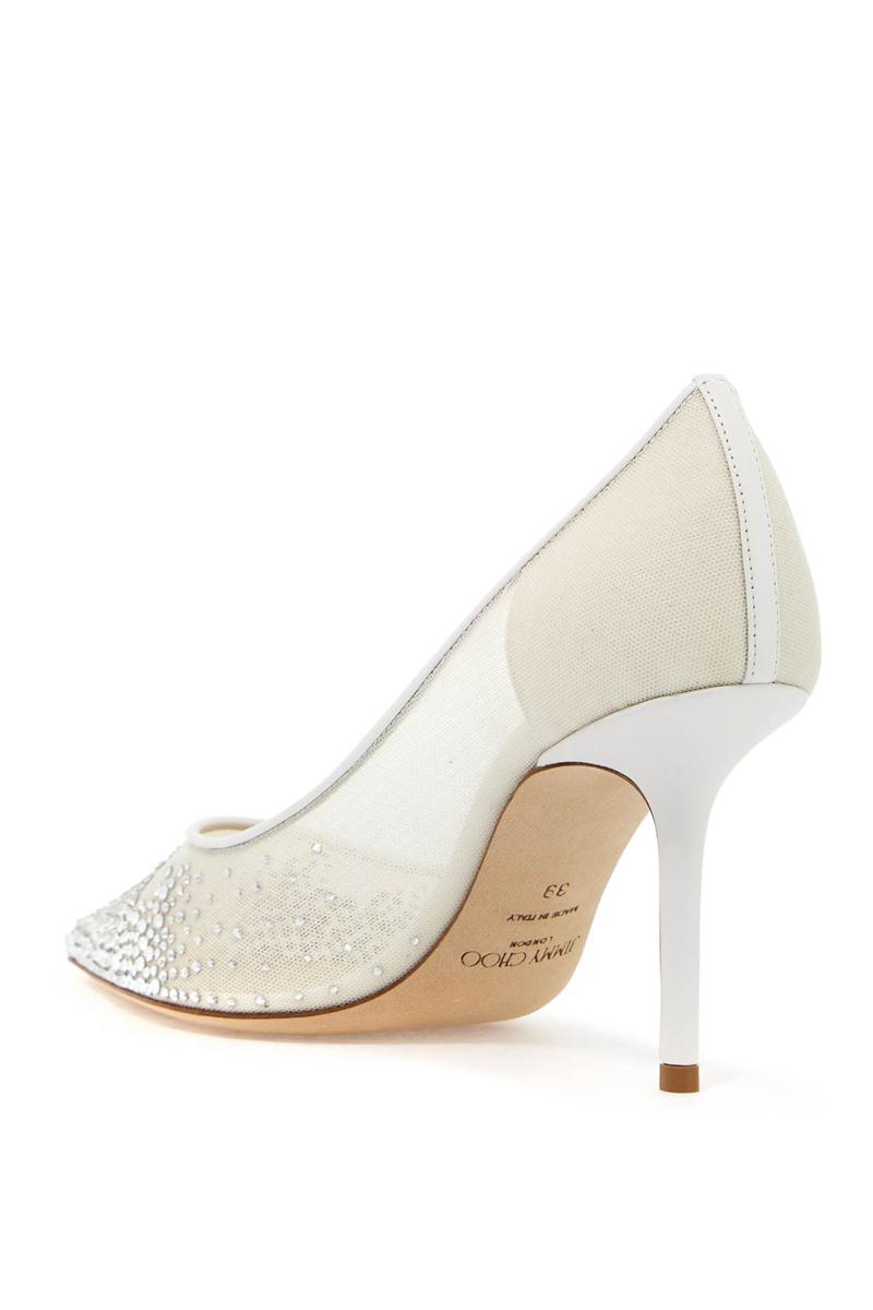 Shop Jimmy Choo 'love 85' Pumps In Bianco