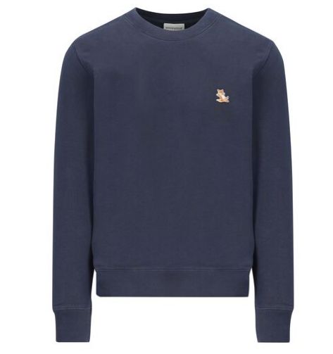 Shop Maison Kitsuné Maison Kitsune' Sweaters In Ink Blue