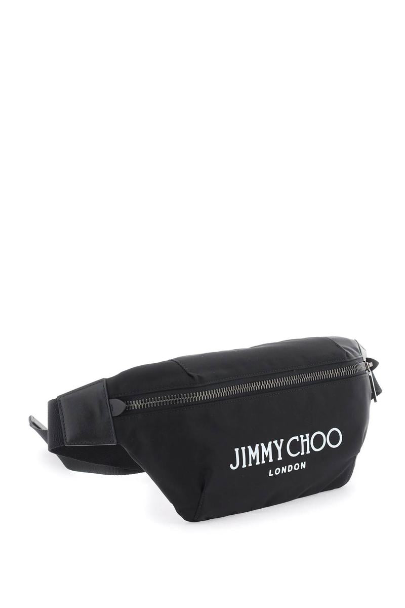 Shop Jimmy Choo Finsley Beltpack In Nero