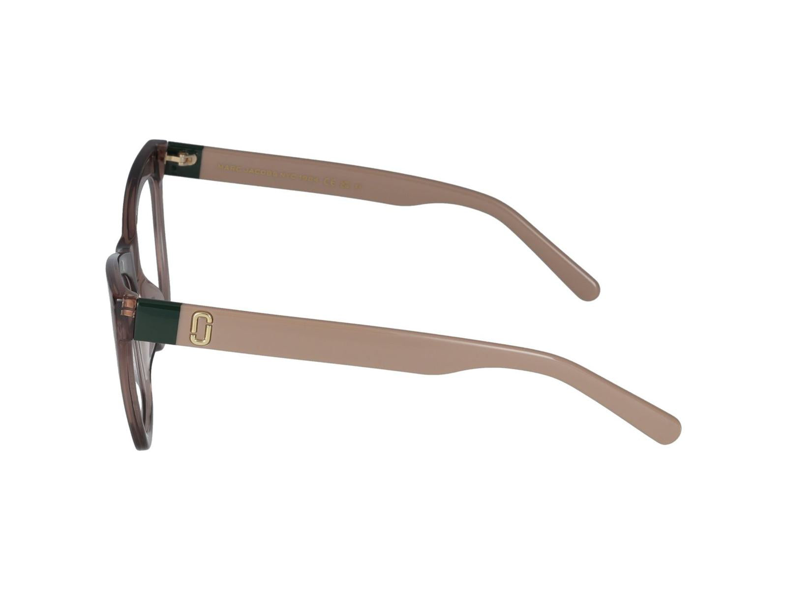 Shop Marc Jacobs Eyeglasses In Beige Brown