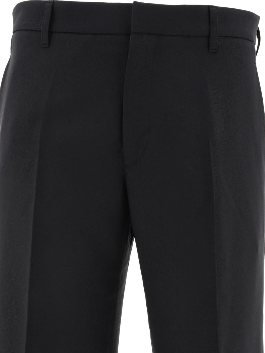 Shop Stockholm Surfboard Club "club Sune" Trousers In Black