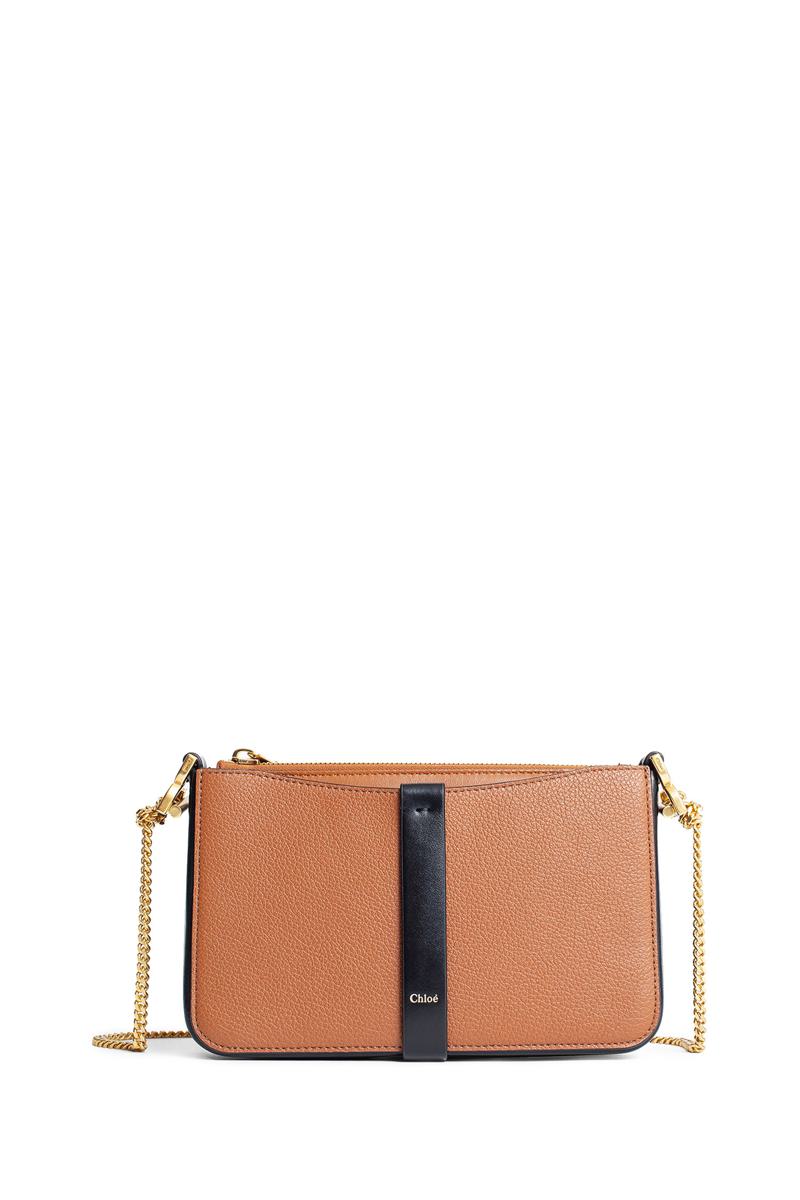 Shop Chloé Crossbody Bags In Brown