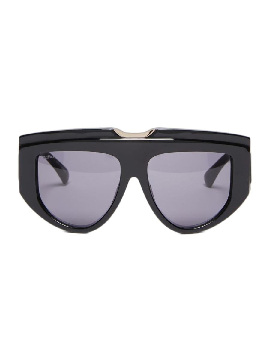 Shop Max Mara Sunglasses In Black