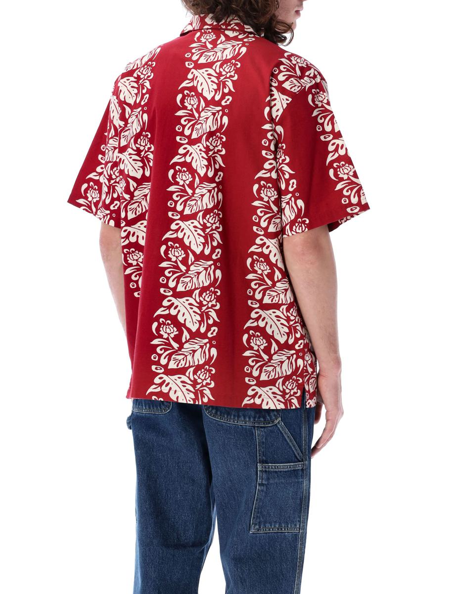 Shop Carhartt Wip Floral Shirt In Red
