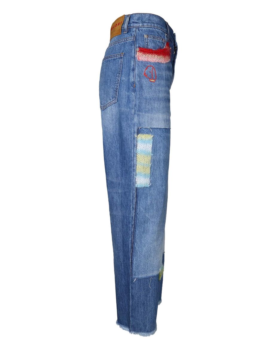 Shop Marni Five Pocket Jeans In Denim