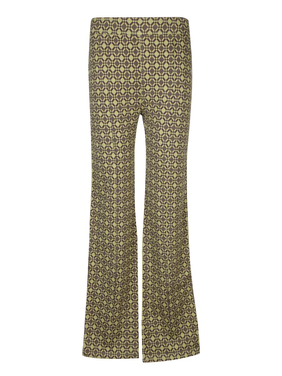 Shop Wales Bonner Trousers In Green