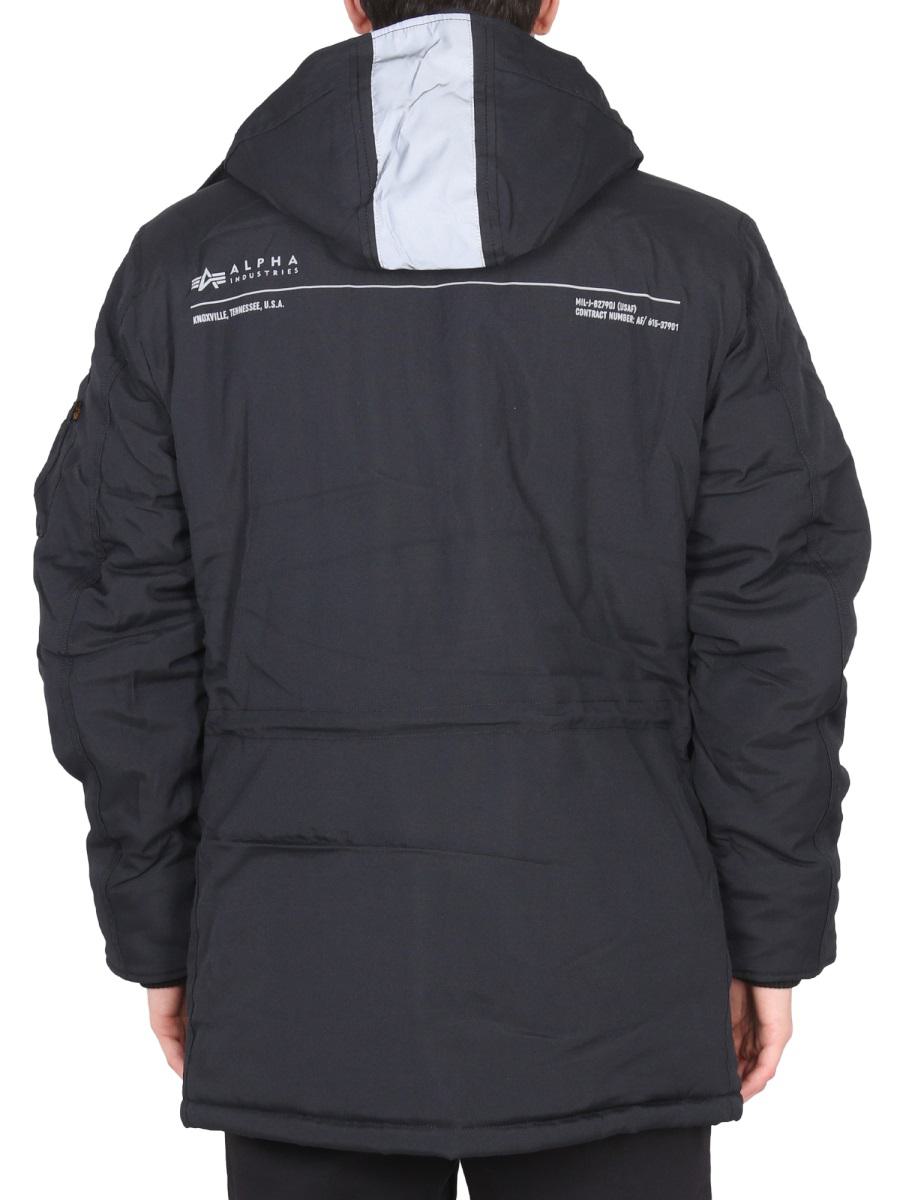 Shop Alpha Industries Expedition Parka In Black