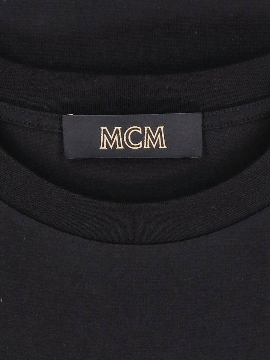 Shop Mcm T-shirts And Polos In Black