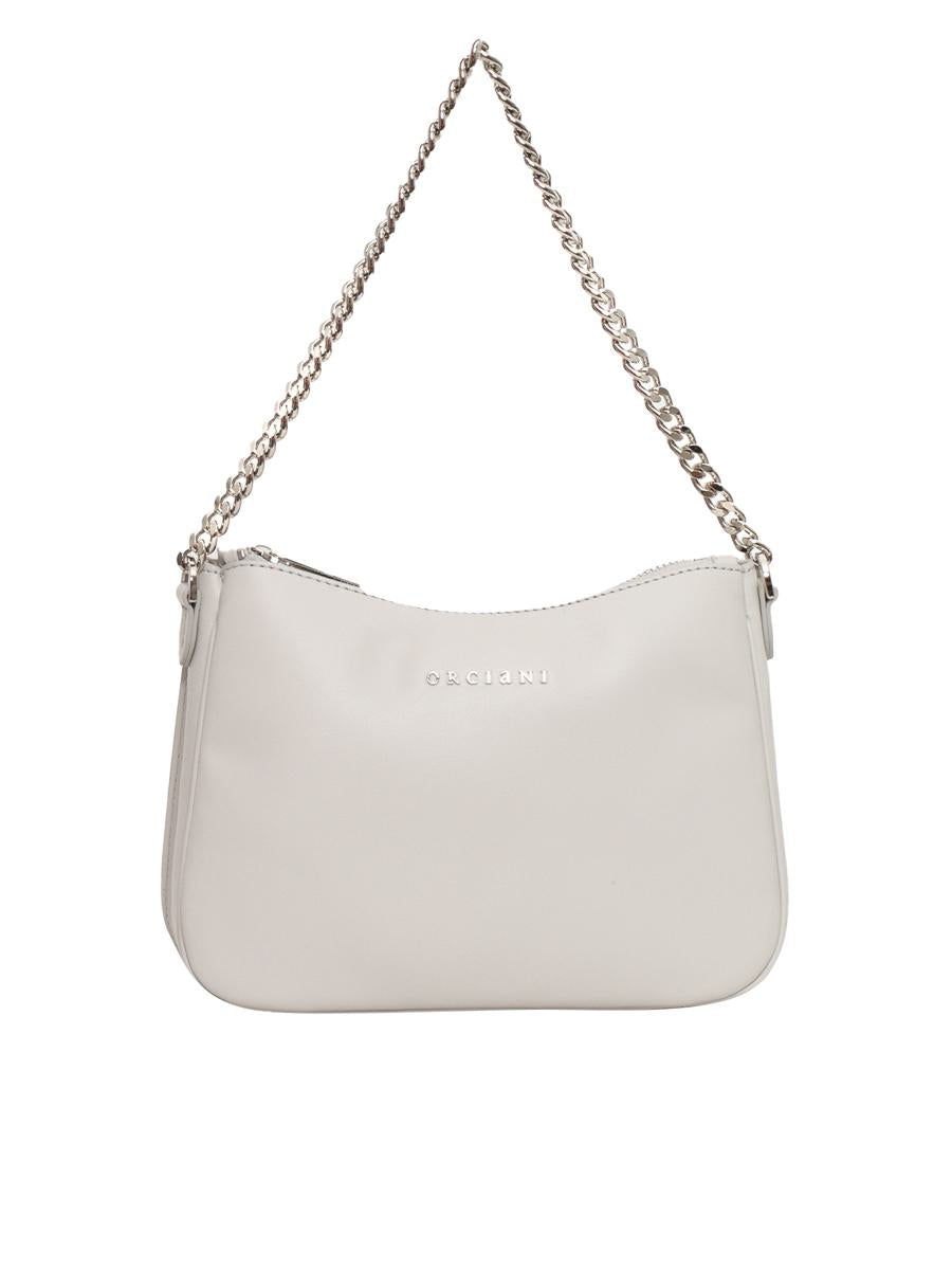 Shop Claudio Orciani Hand Held Bag. In White