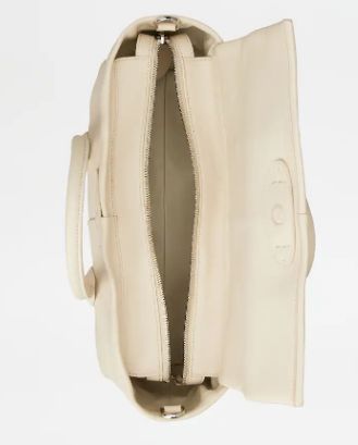 Shop Tod's Bags In Neutrals