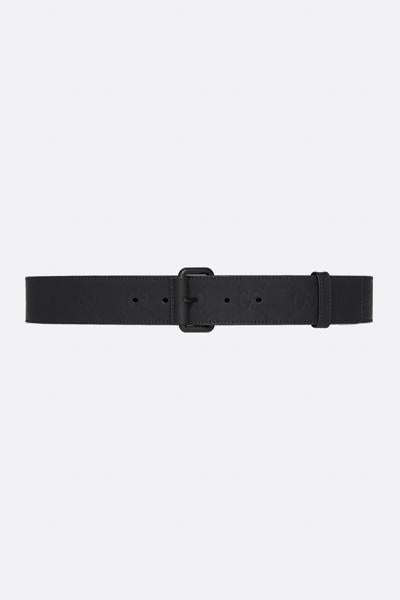 Shop Gucci Belts In Black