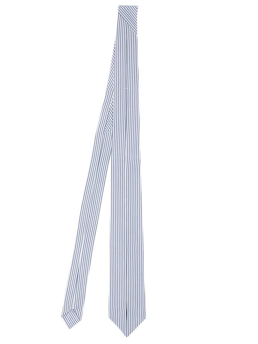Shop Jean-luc A.lavelle "bellow" Tie In White