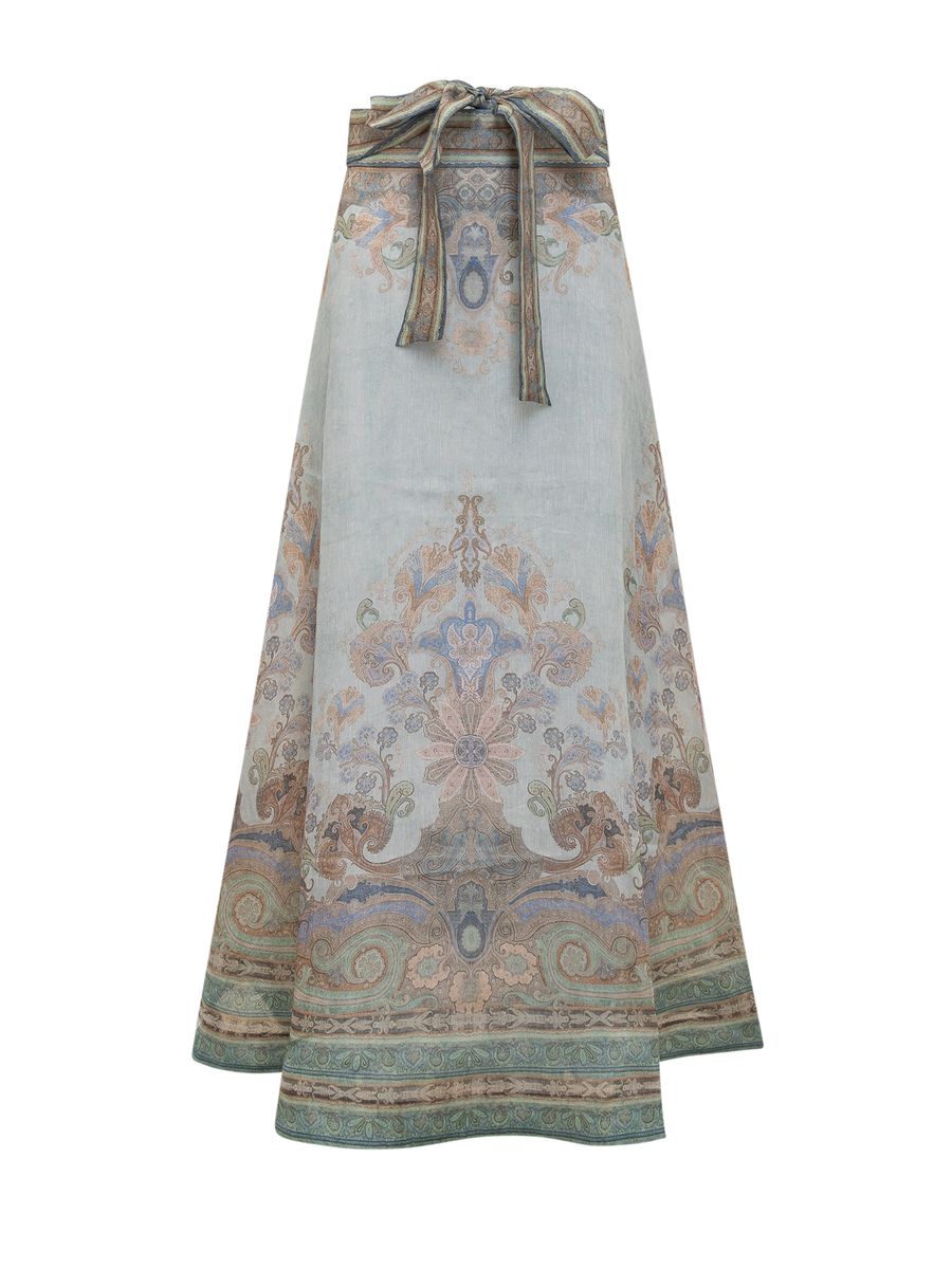 Shop Zimmermann Skirts In Blue