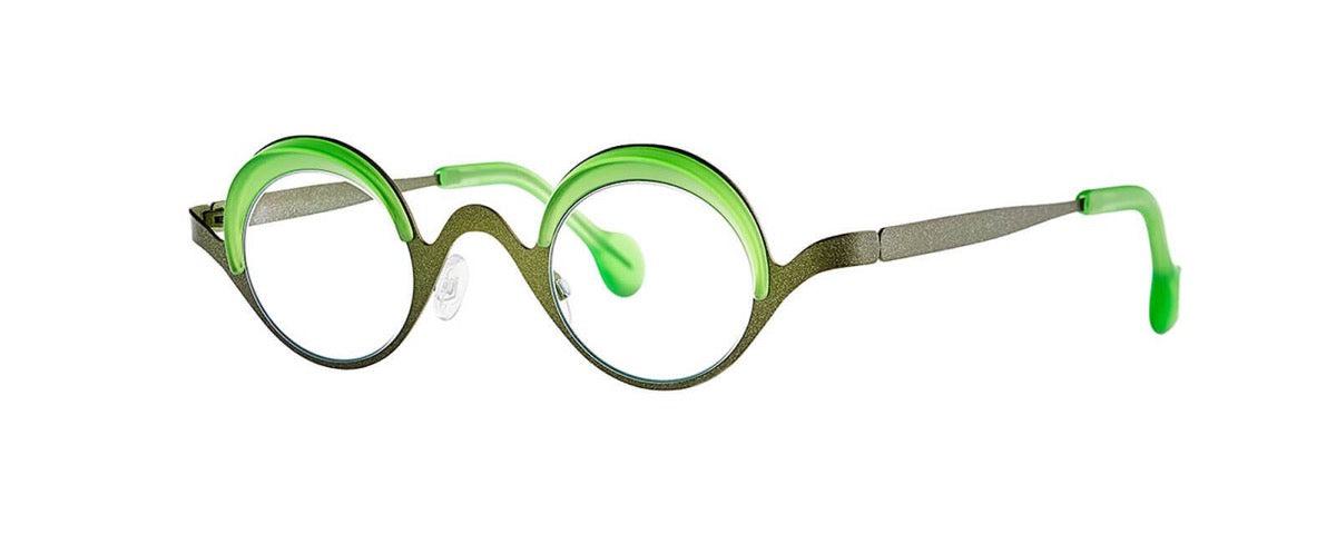 Theo Eyewear Eyeglasses In Green