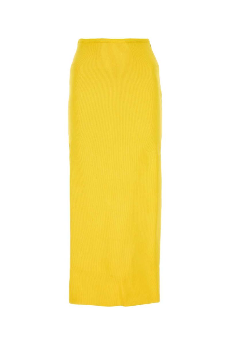 Jil Sander Skirts In Yellow