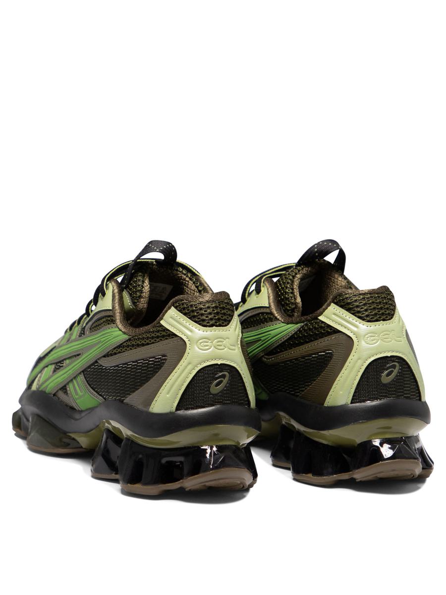 Shop Asics "us5-s Gel-quantum Kinetic" Sneakers In Green