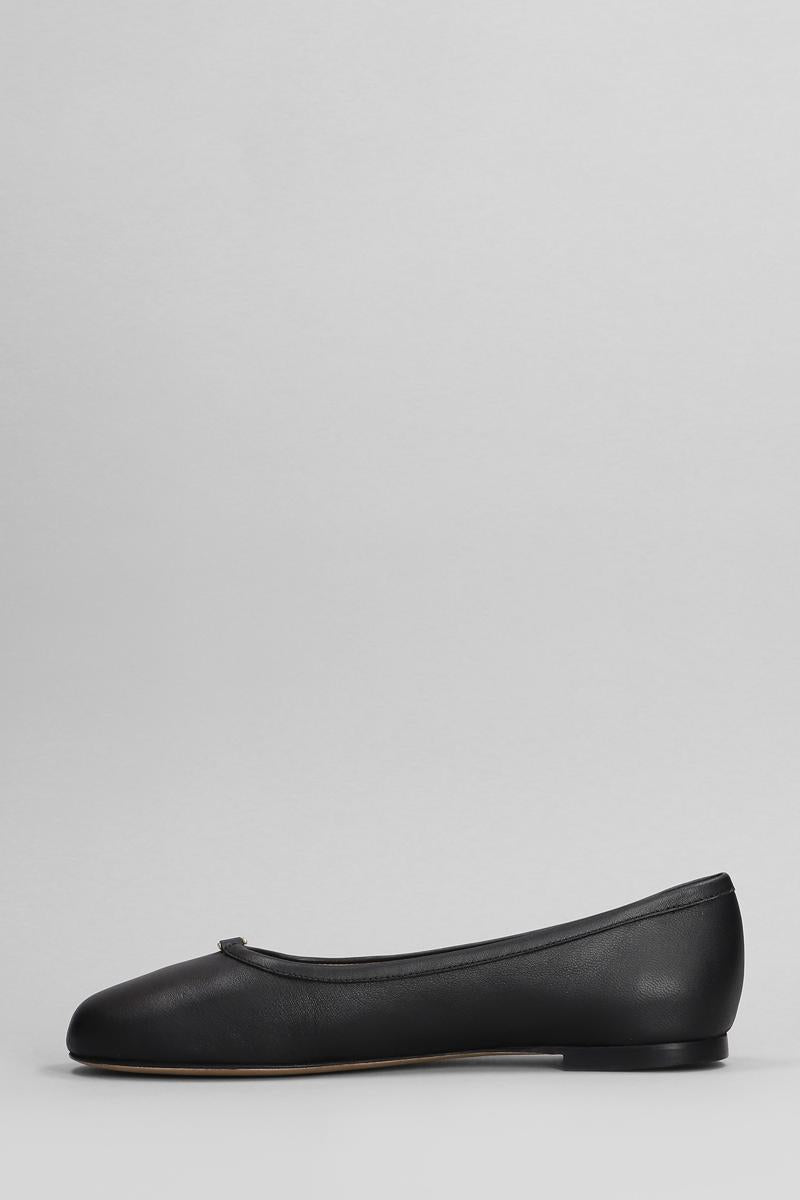 Shop Chloé Mercie Ballet Flats In Black