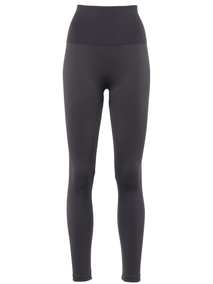 Shop Wolford Pants In Grey