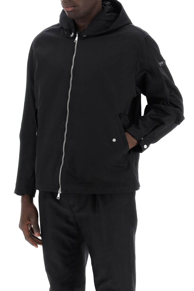 Shop Tatras Hooded Jacket With Removable Hood Necetto In Nero