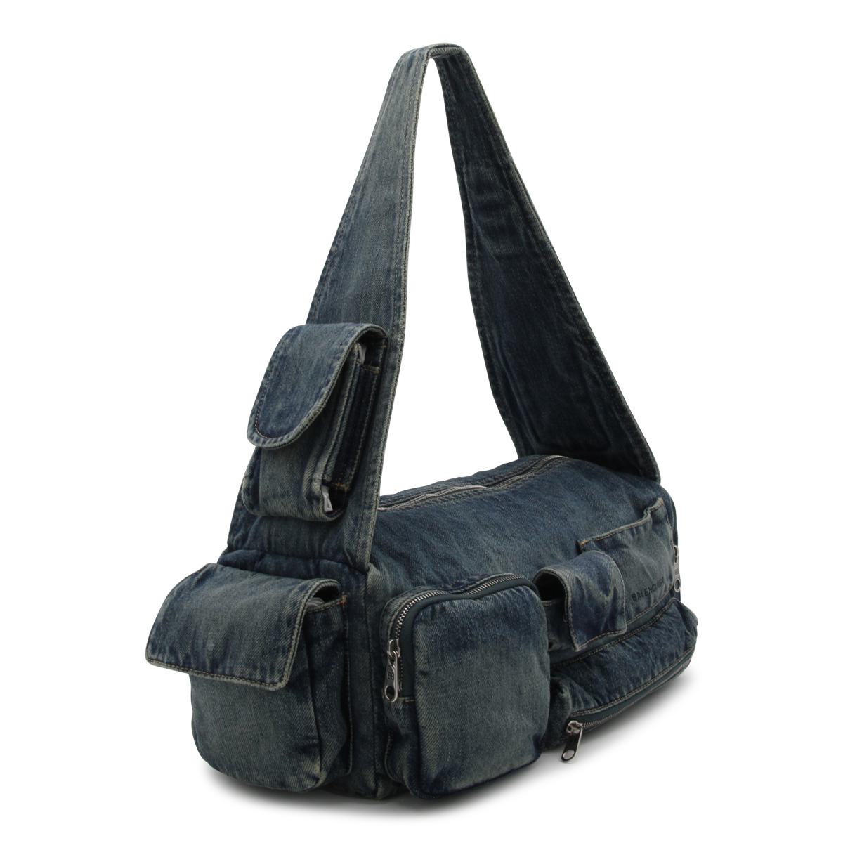Shop Balenciaga Bags In Vintage Blue