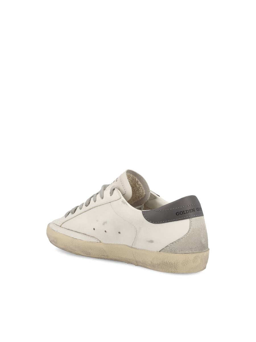 Shop Golden Goose Sneakers In White/ice/dark Gray