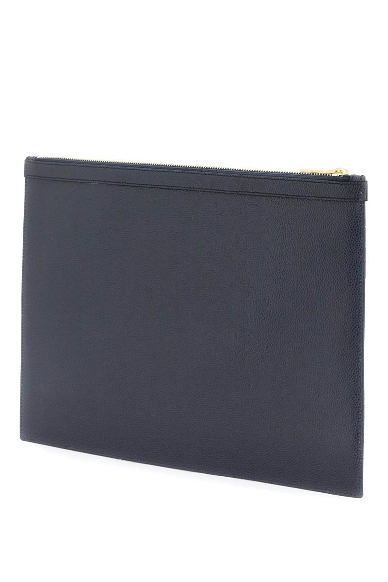 Shop Thom Browne Hector Document Holder In Verde