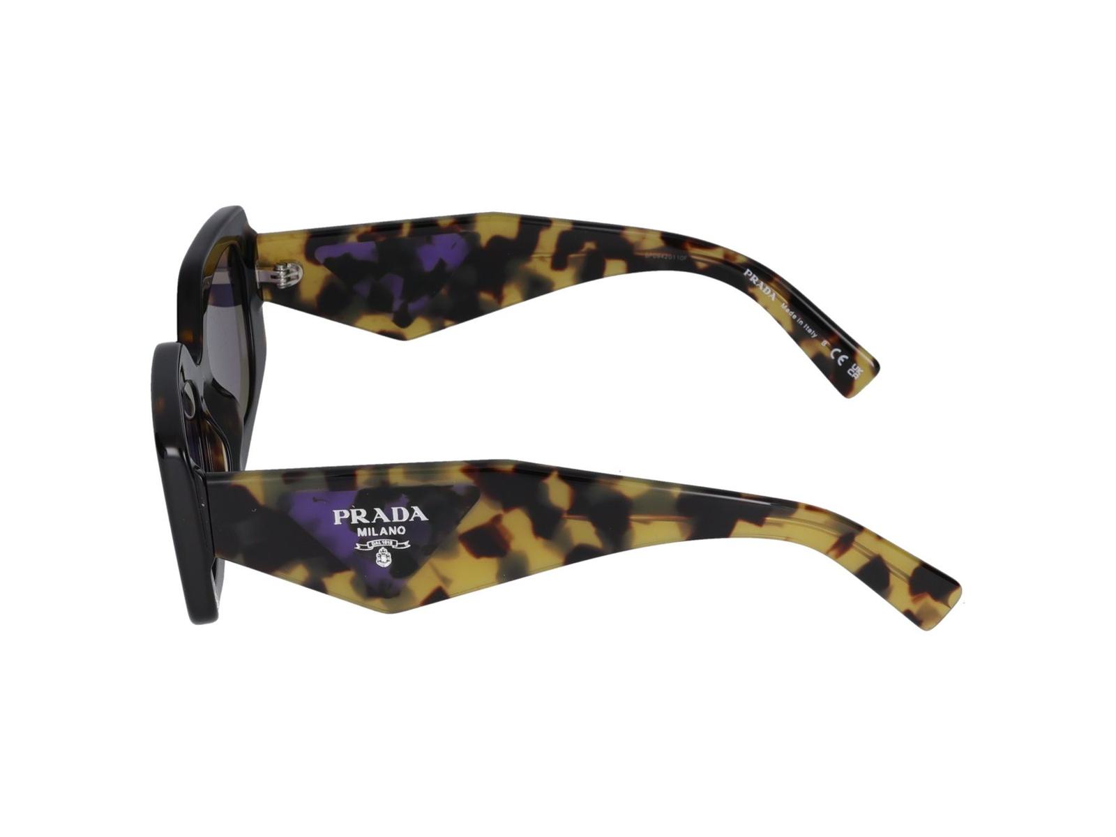 Shop Prada Sunglasses In Tartarugato