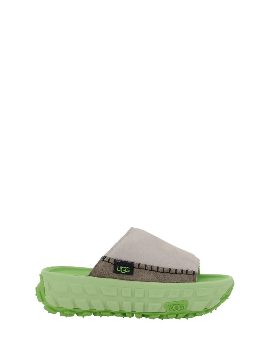 Shop Ugg Sandals In Ceramic / Caterpillar