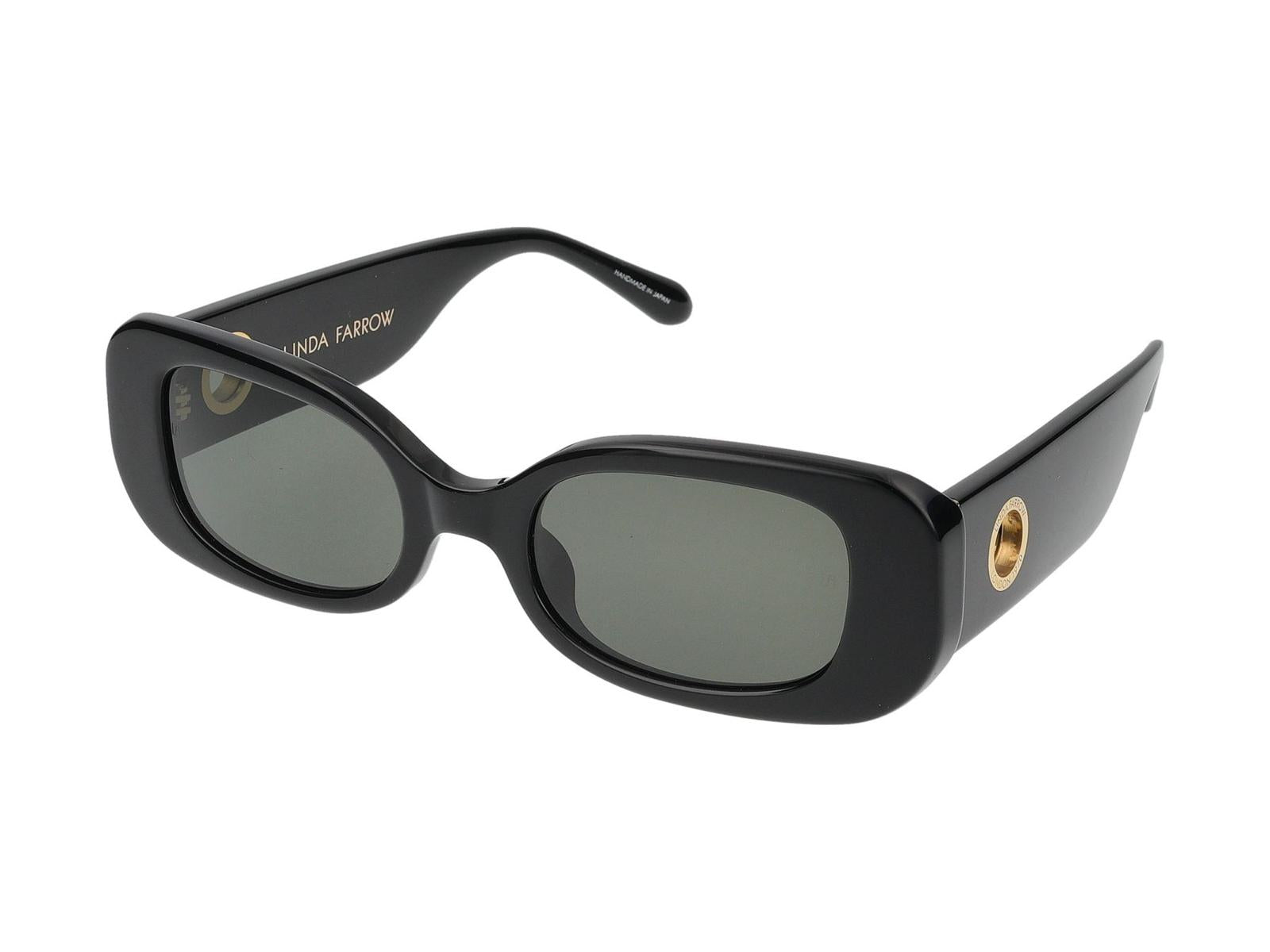 Shop Linda Farrow Sunglasses In Black