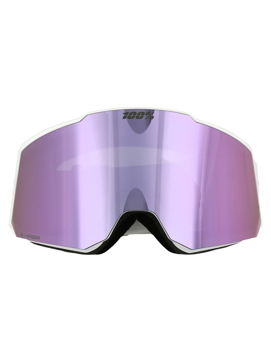 Shop 100% Sunglasses In White / Llavender