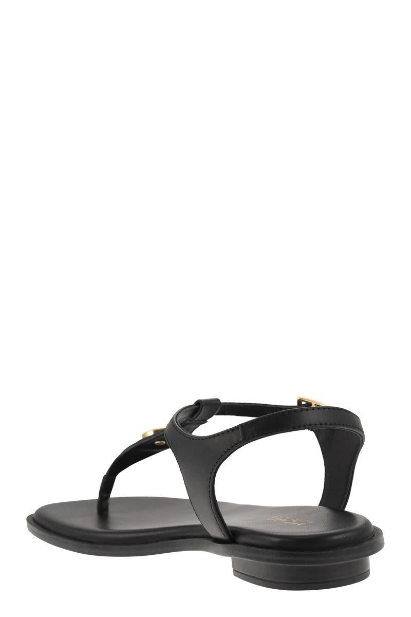 Shop Michael Kors Mmk Sandals In Black