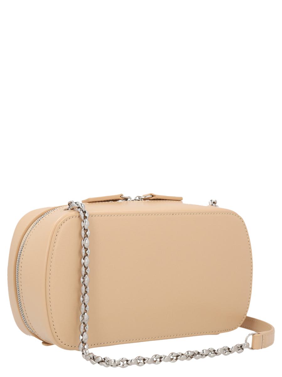 Shop Jil Sander 'traditional' Crossbody Bag In Beige