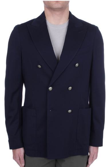 Shop Circolo 1901 Circolo Jackets In Blue