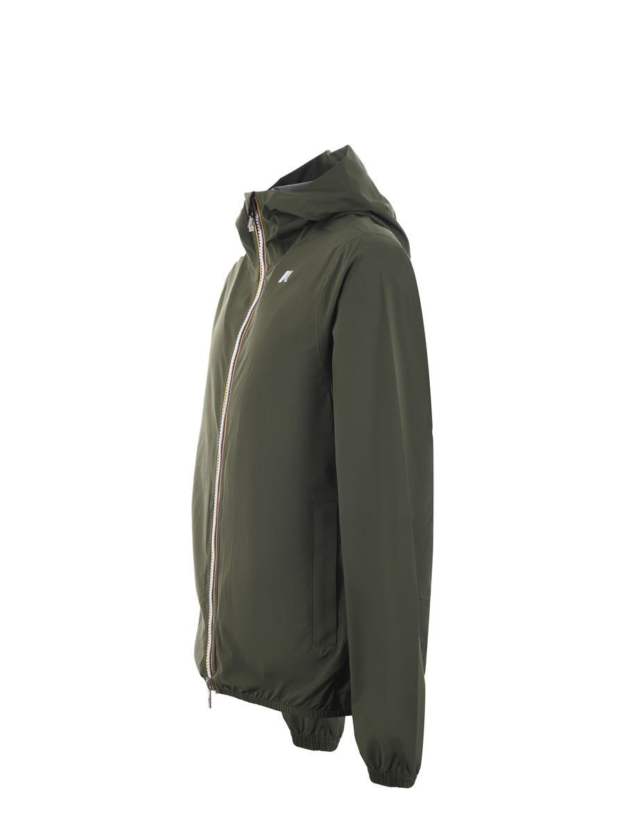 Shop K-way Jacket In Green