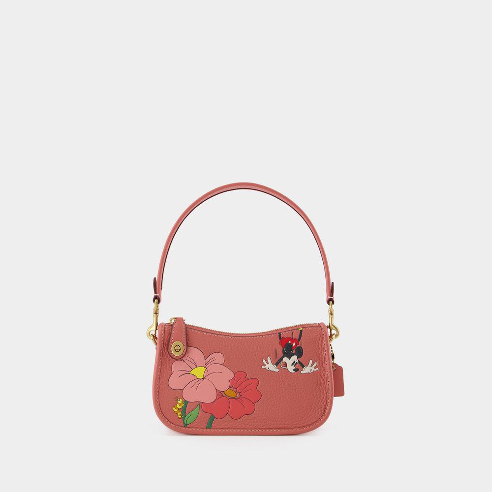 Shop Coach Shoulder Bags In Pink