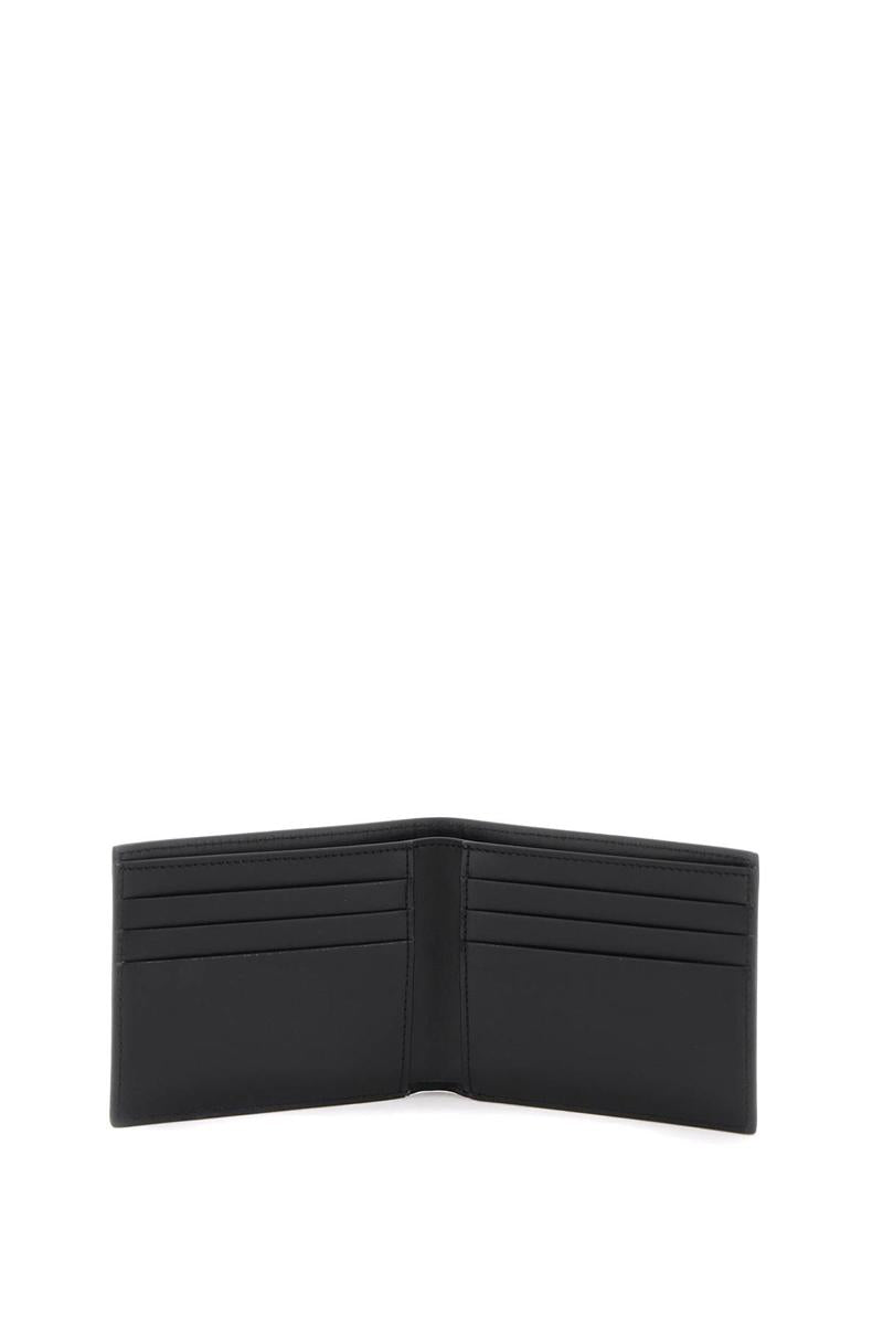 Shop Off-white Bookish Logo Bi-fold Wallet In Nero
