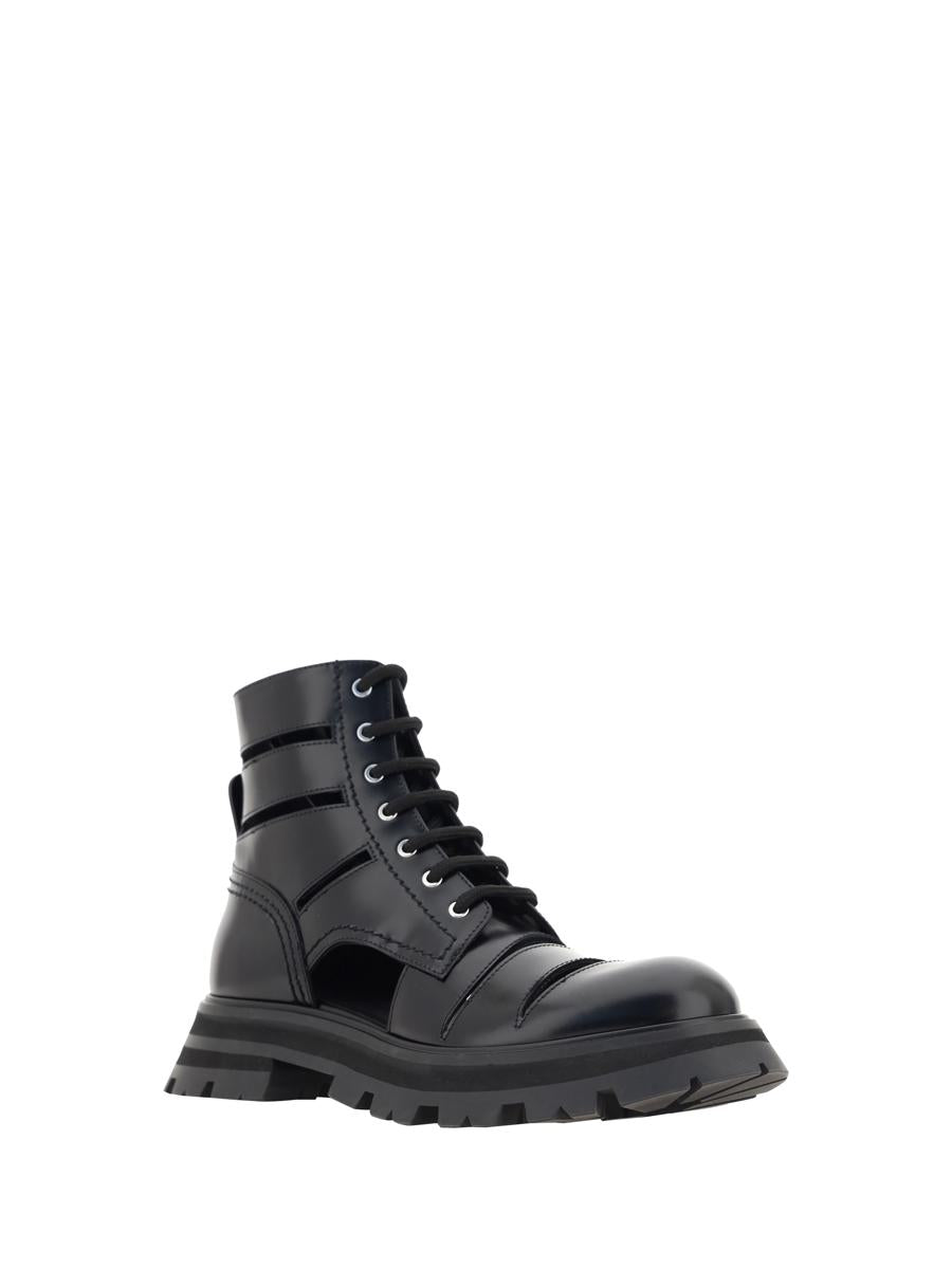 Shop Alexander Mcqueen Sneakers In Black