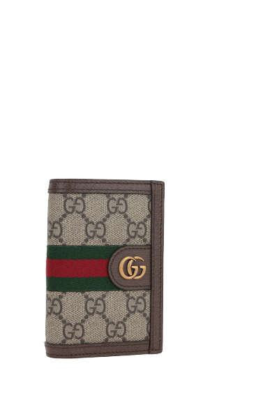 Shop Gucci Wallets In Acero
