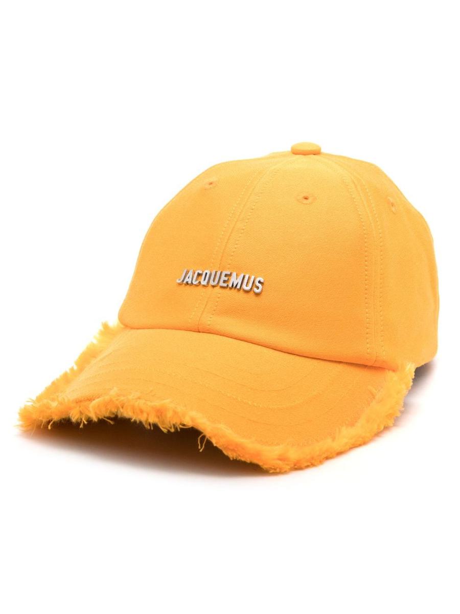 Shop Jacquemus Caps & Hats In Orange